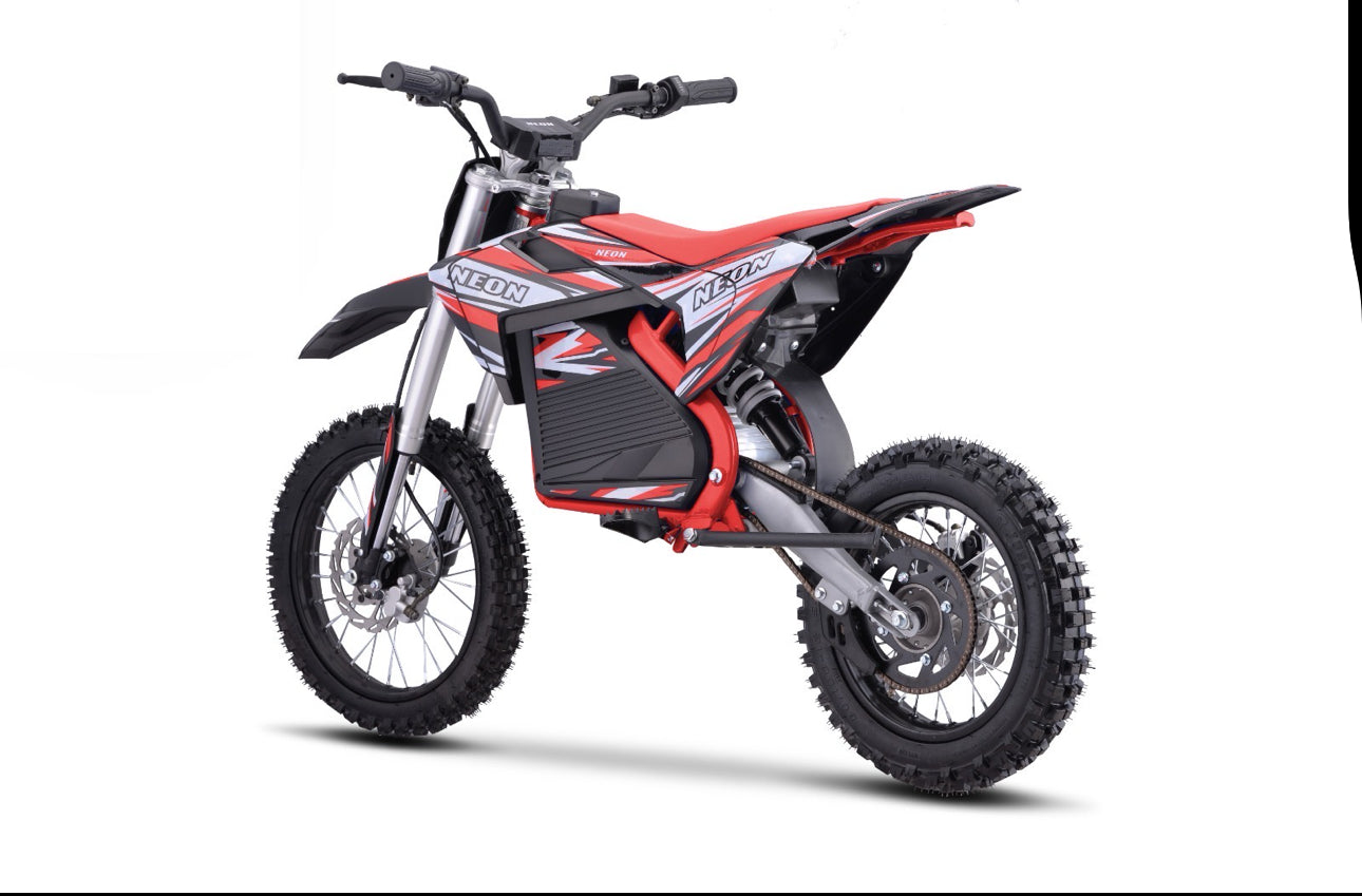 Neon Blaze X 1600w 48v Electric Dirt Bike’s