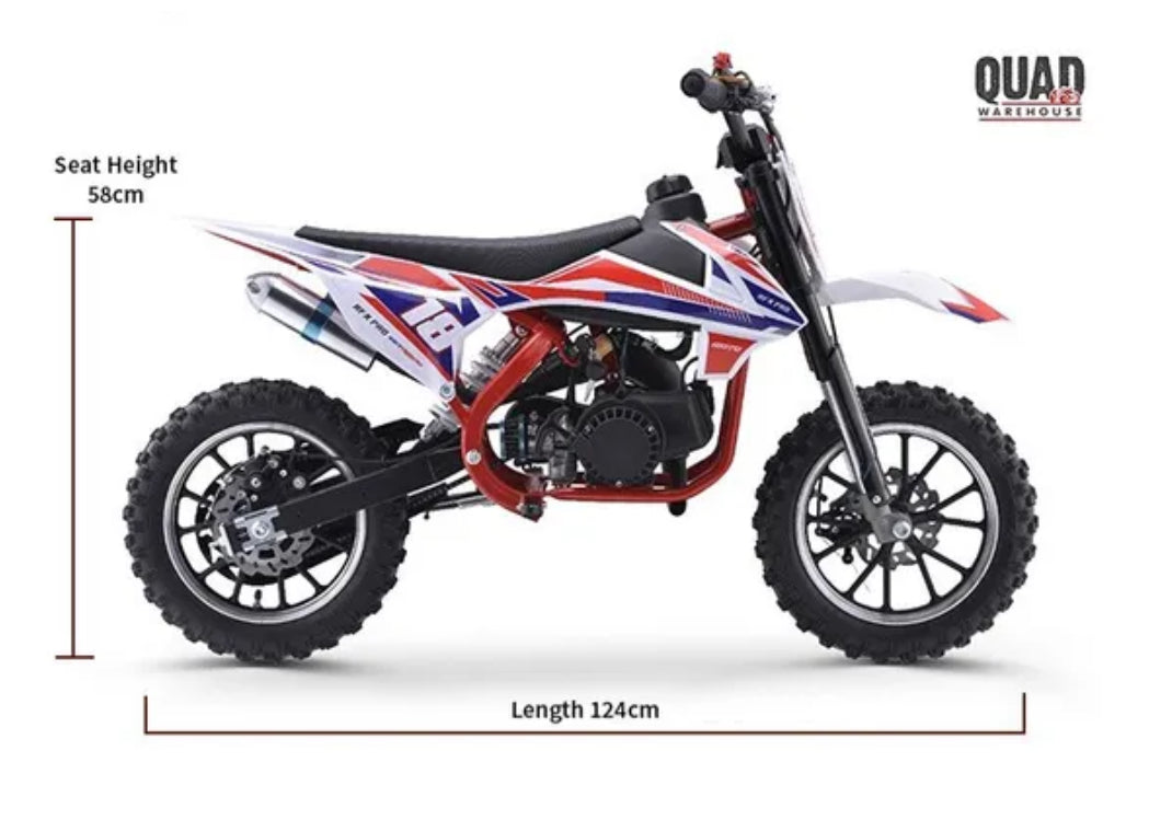 KLF Pro Racer 50cc Dirt Bike’s - CMW Bikes