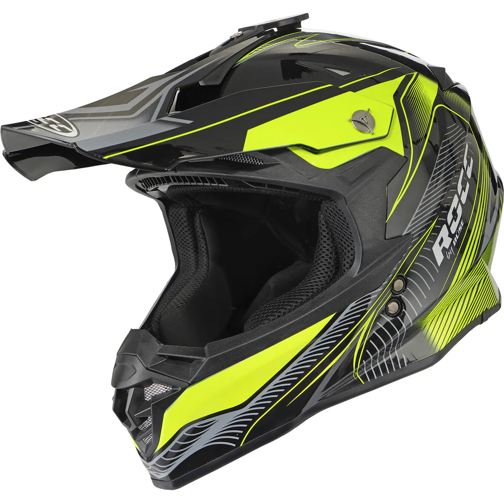 ROCC 713 Motocross Helmet (Green)