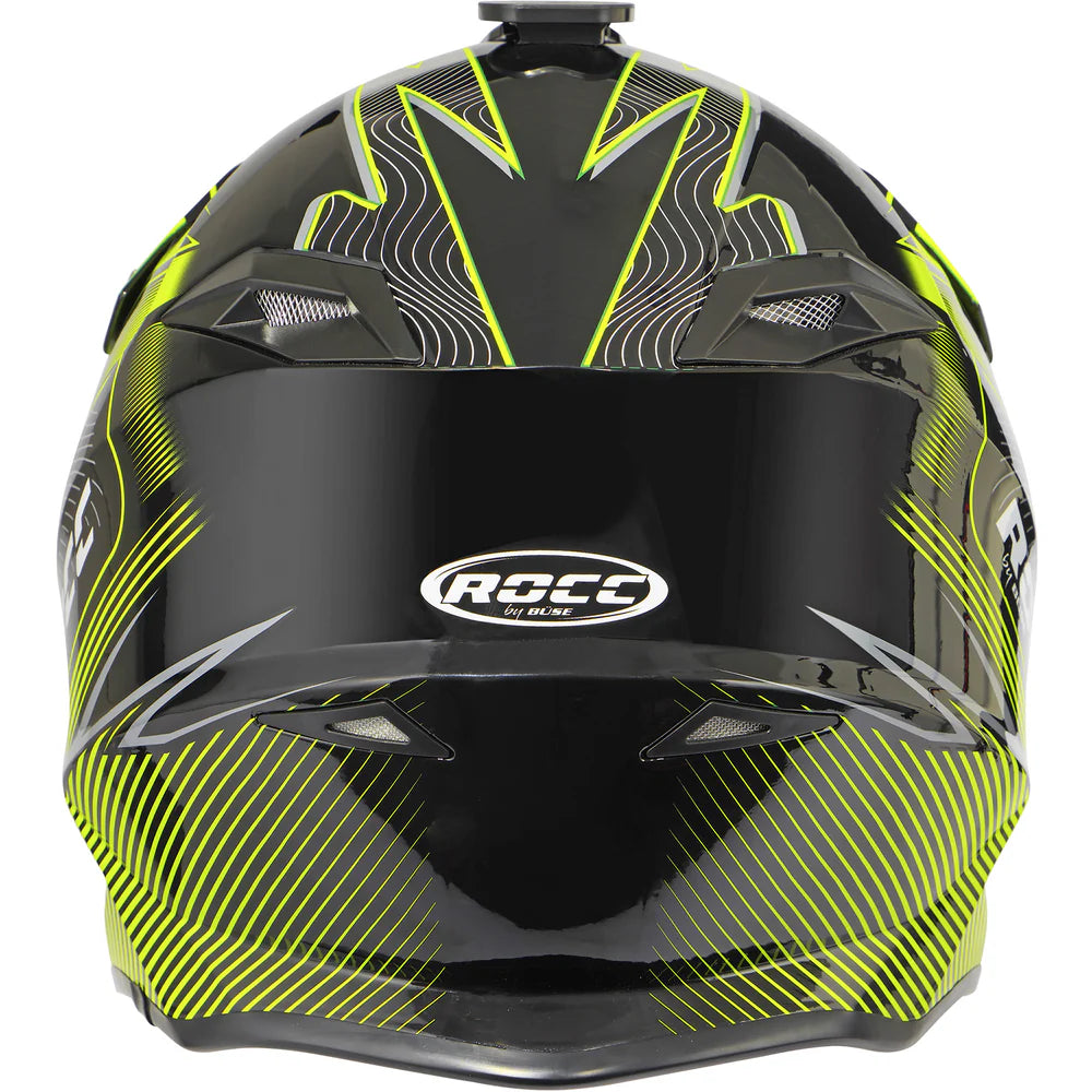 ROCC 713 Motocross Helmet (Green)