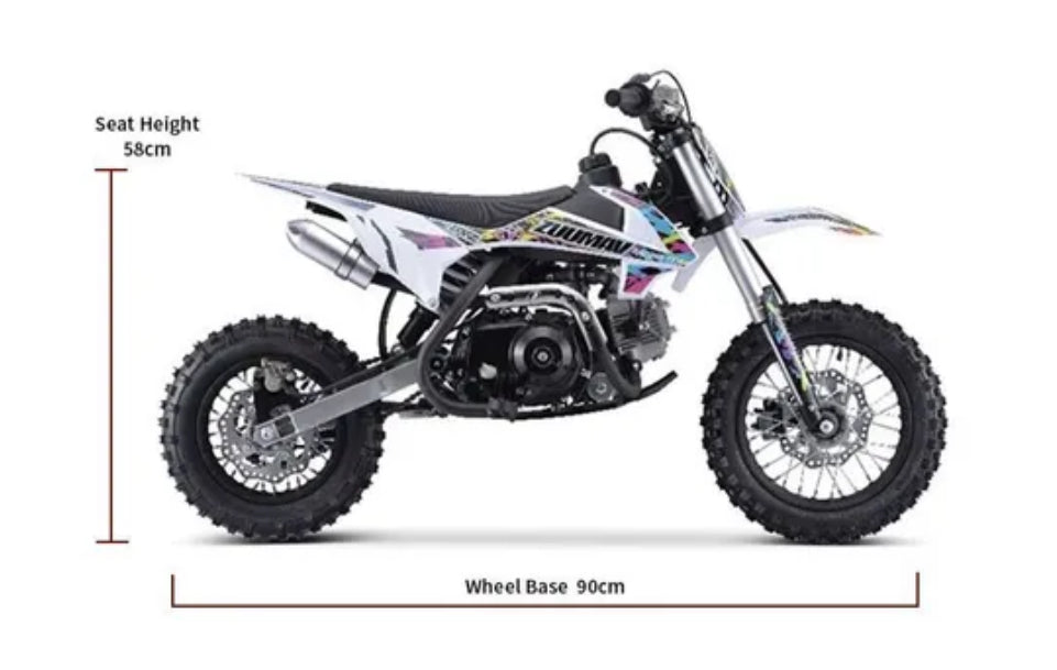 BRZ 70cc Automatic Petrol Dirt Bike’s - CMW Bikes
