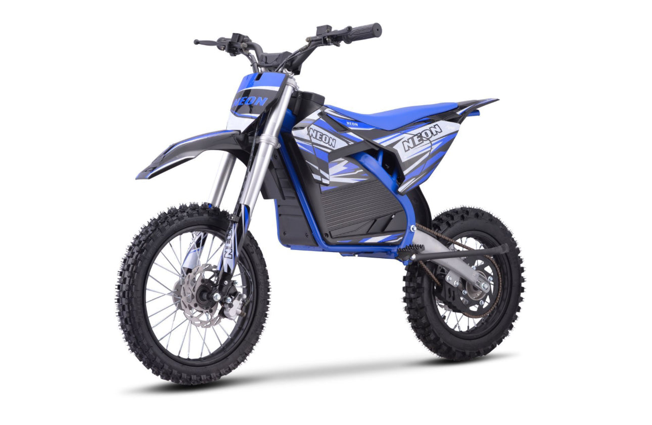 Neon Blaze X 1600w 48v Electric Dirt Bike’s