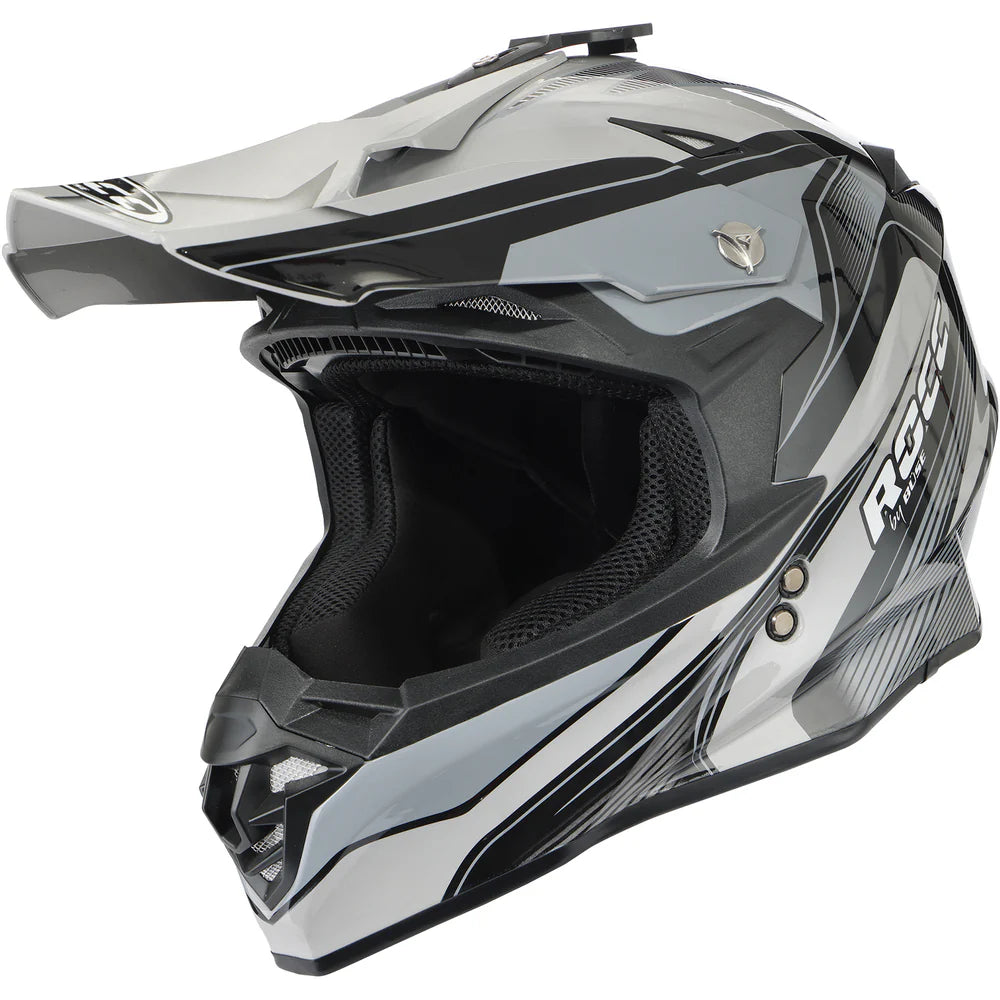 ROCC 713 Motocross Helmet (Grey)