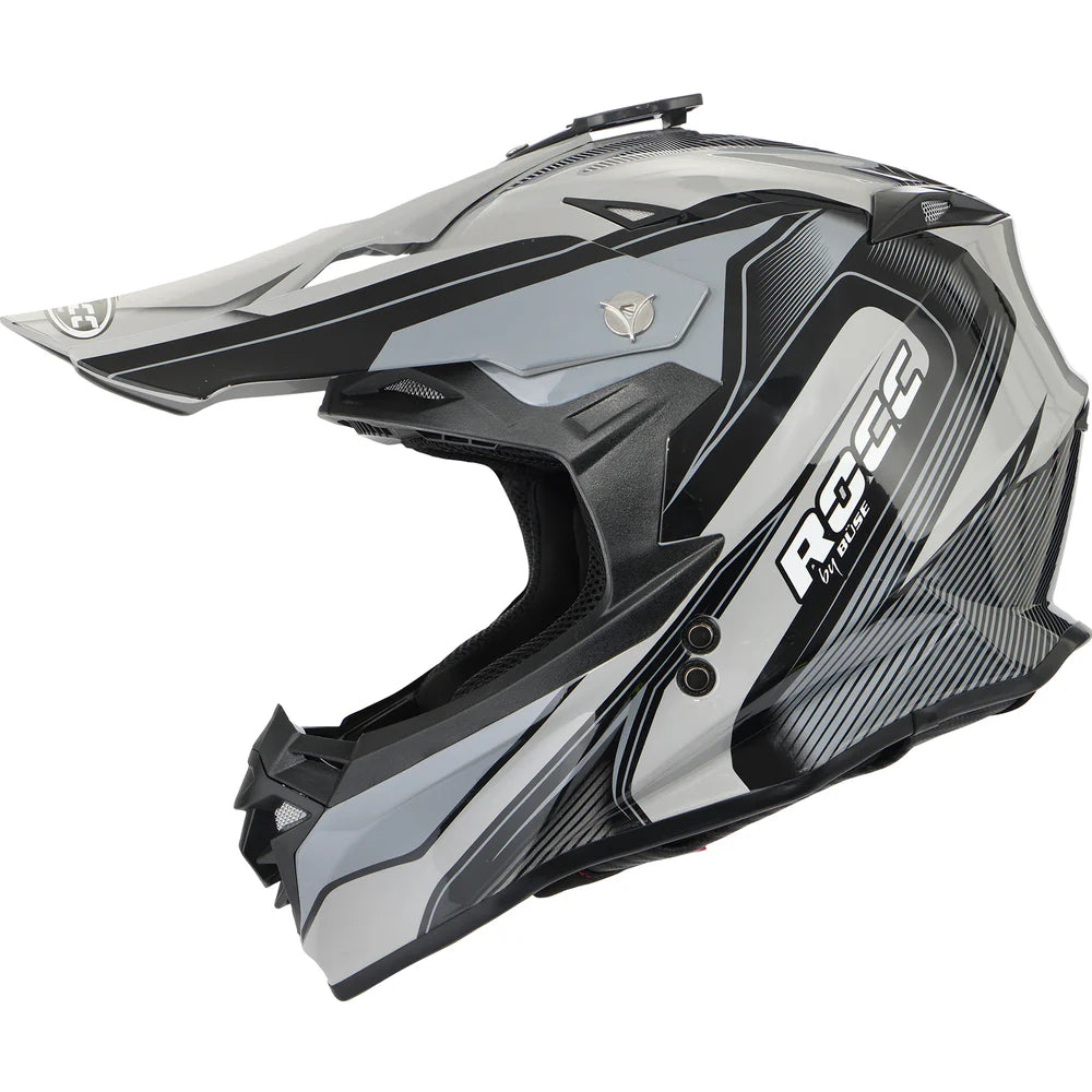 ROCC 713 Motocross Helmet (Grey)