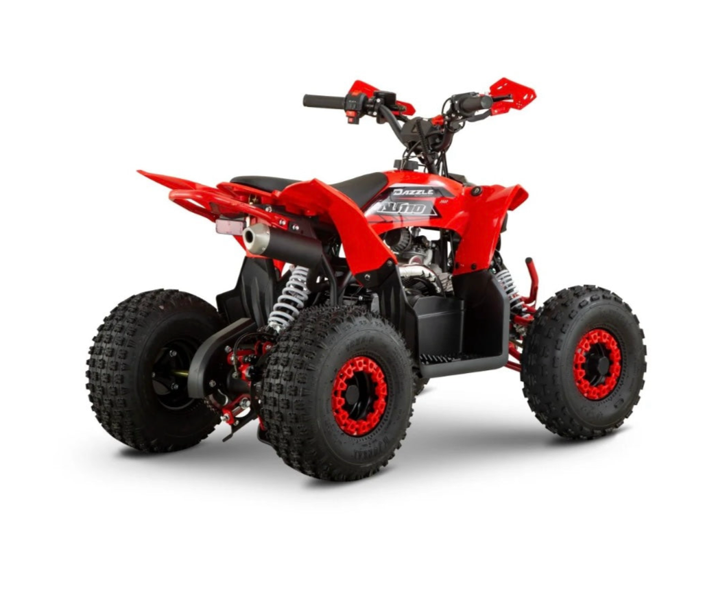 Dazzle Mega Elite 110cc Kids Petrol Quad Bike - CMW Bikes