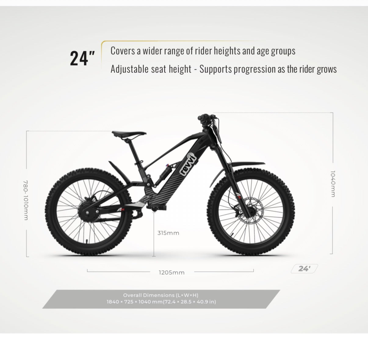 NEW REVVI 24” ELECTRIC BIKE - PRE ORDER NOW! - CMW Bikes