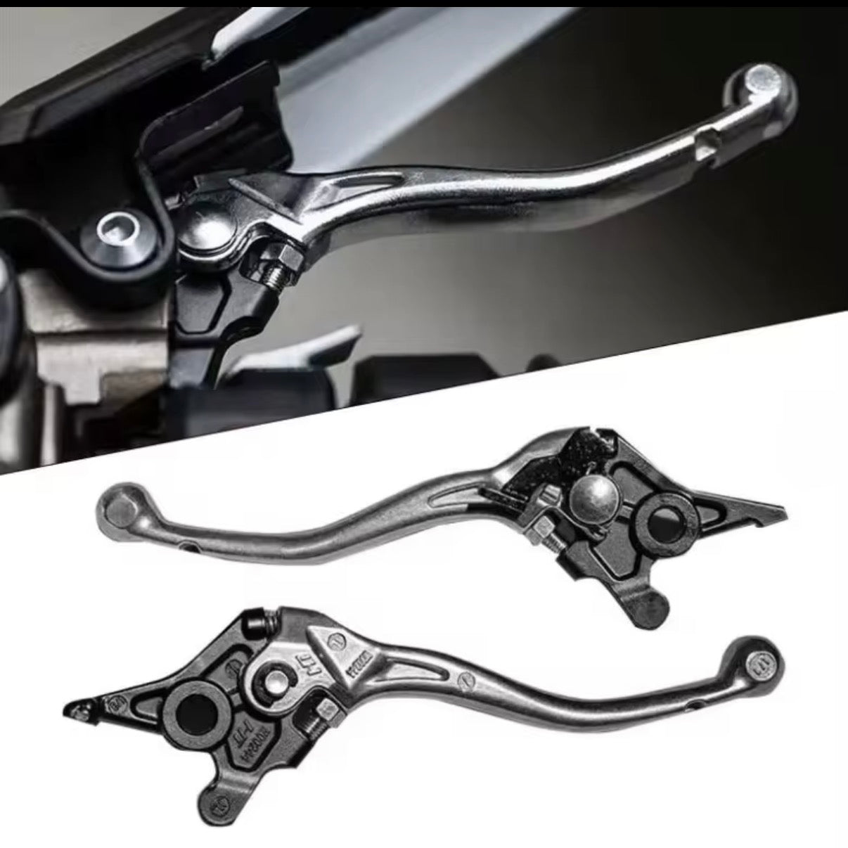 Surron Ultra Bee/BRZ 72v 5000w Brake lever set - Silver