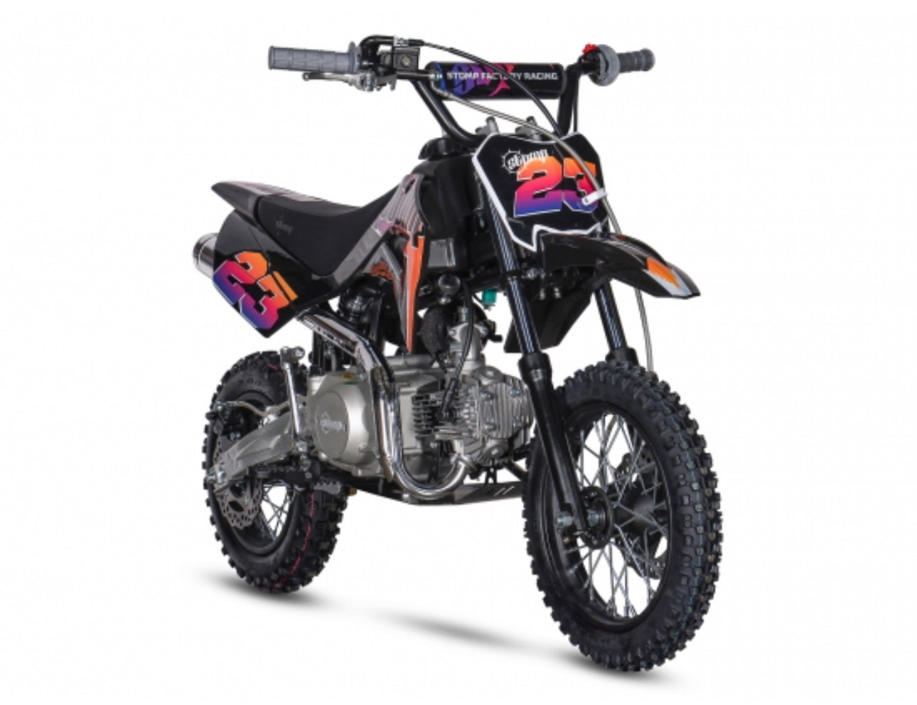 Stomp Juicebox 110cc Semi Automatic Pit Bikes - CMW Bikes
