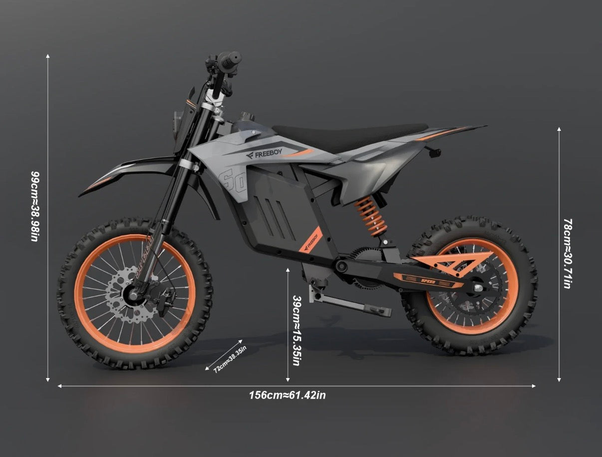 Kugoo Freeboy Y88 3000w 48v Electric Dirt Bike