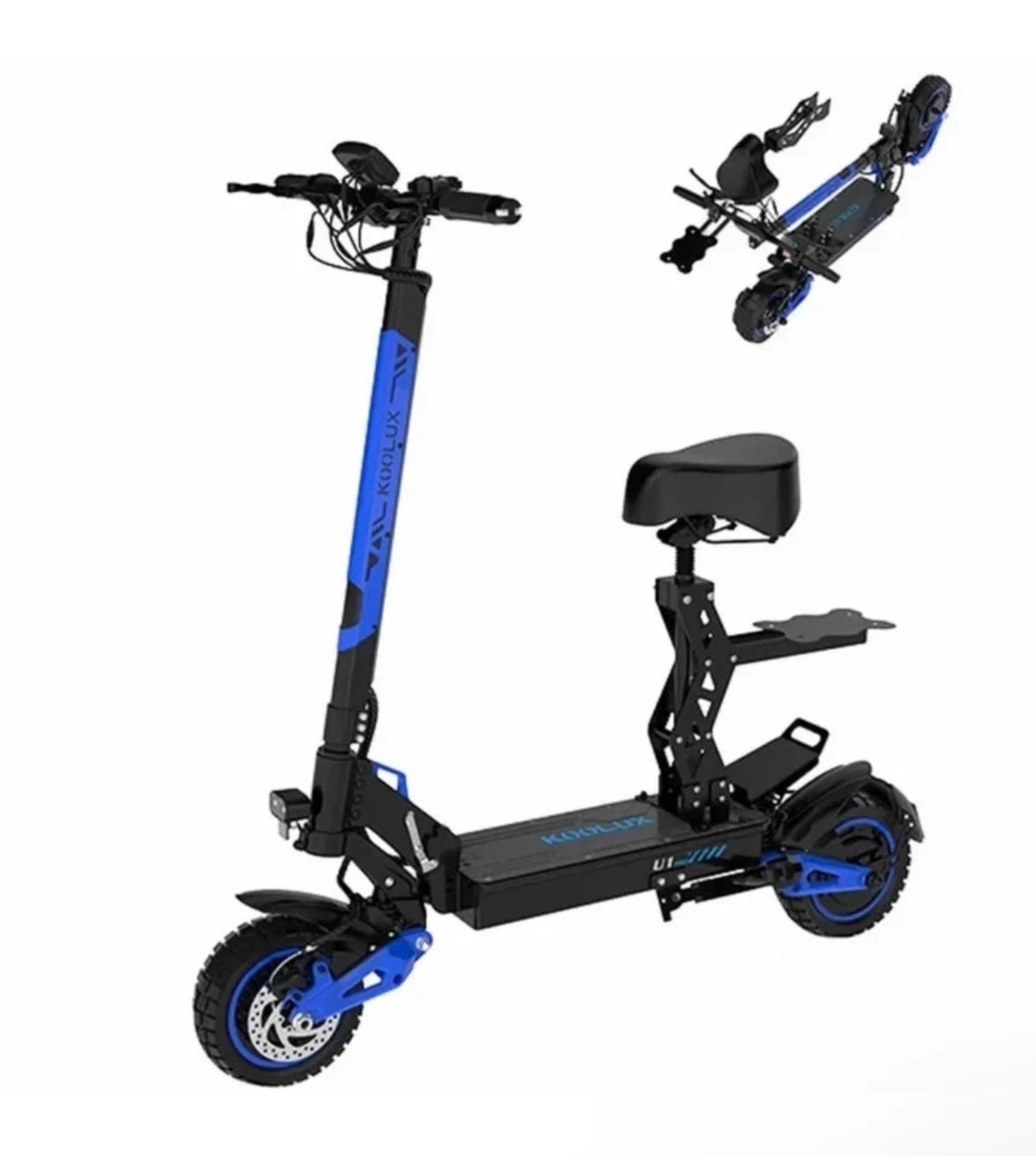 KOOLUX U1 Pro 1000W Dual Motor Electric Scooter – 48V 20.8Ah - CMW Bikes