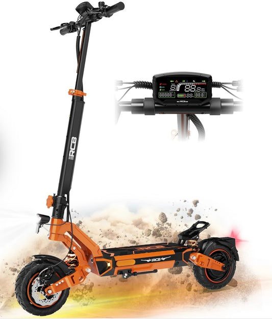 RCB D7 Pro 500W Electric Scooter – 48V 27Ah - CMW Bikes