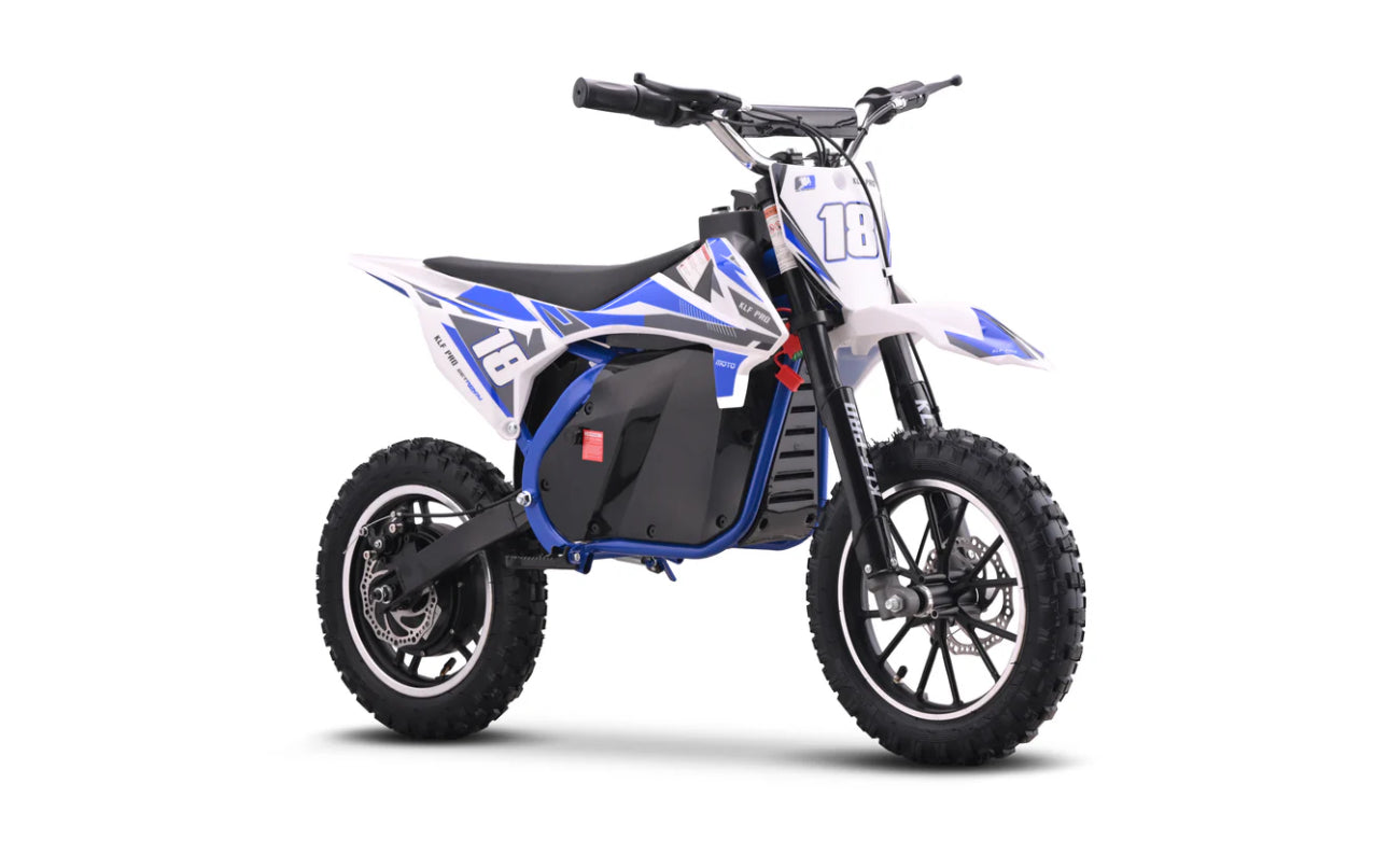 NEW!! KLF Pro 800w 36v Electric Dirt bike!