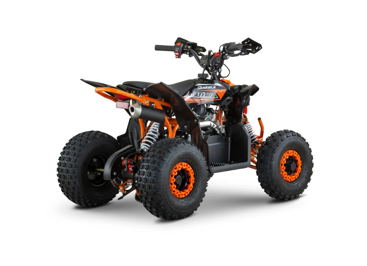 Dazzle Mega Elite 110cc Kids Petrol Quad Bike - CMW Bikes