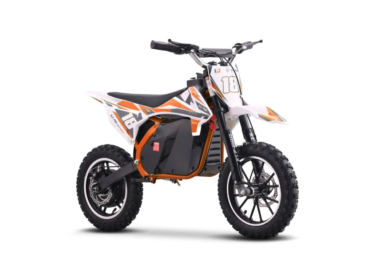 NEW!! KLF Pro 800w 36v Electric Dirt bike! - CMW Bikes