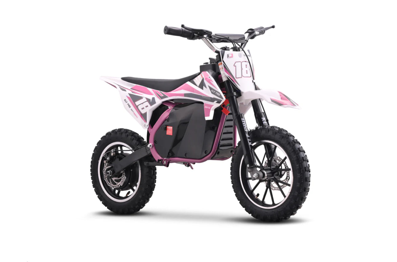 NEW!! KLF Pro 800w 36v Electric Dirt bike!
