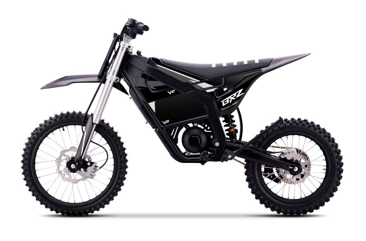 BRZ V2 72V 10KW Electric Dirt Bike - Small Wheel 19/16 - CMW Bikes