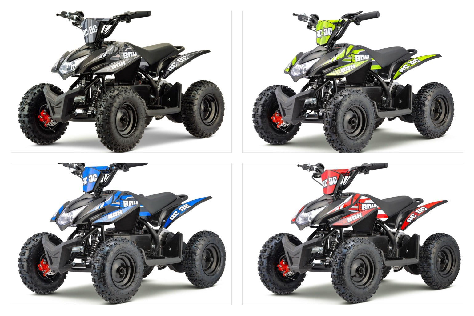 EBOX AC/DC Electric Quad Bikes - CMW Bikes