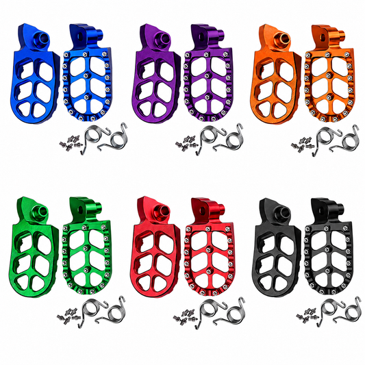BRZ Thunder Pro 72v 5000w CNC Aluminium Foot peg set - CMW Bikes